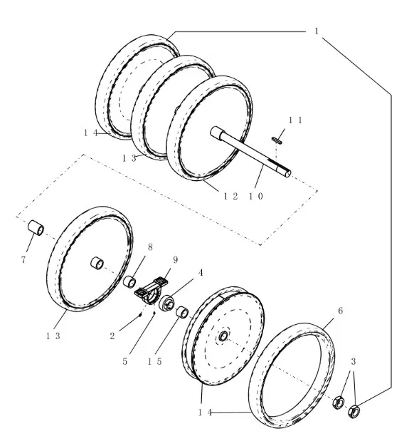 87450354 - каток трамбовочный
